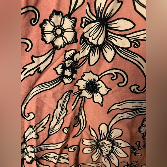 SOLD For Love & Lemons Ayla Laced Up Dress in Pink Floral - Picture 13 of 14